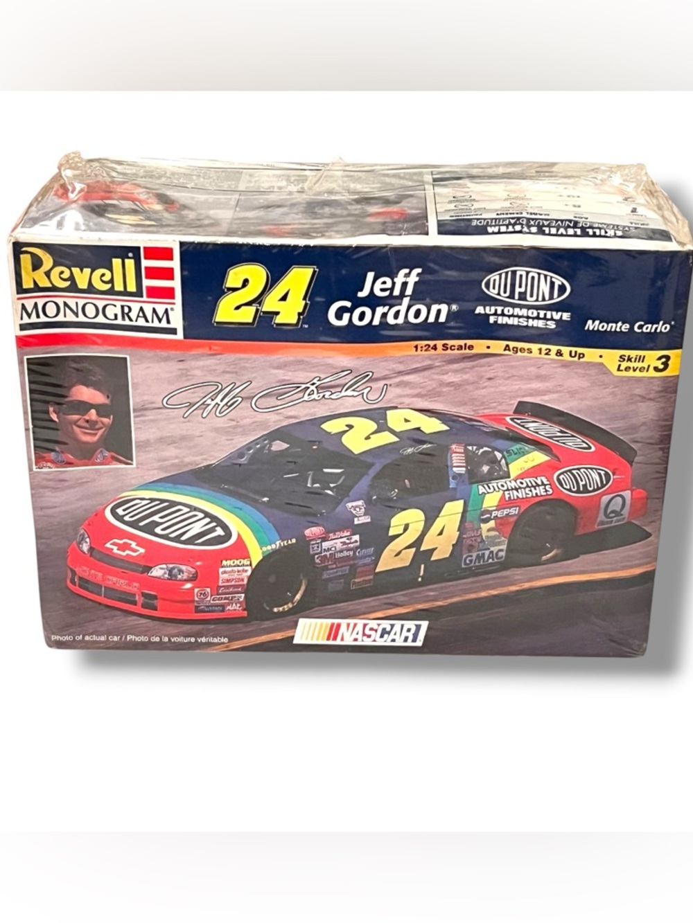 NASCAR Jeff Gordon 1:24 Scale Model Revell Monogram  DuPont Monte Carlo SEALED
